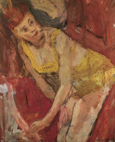 femme au cabaret